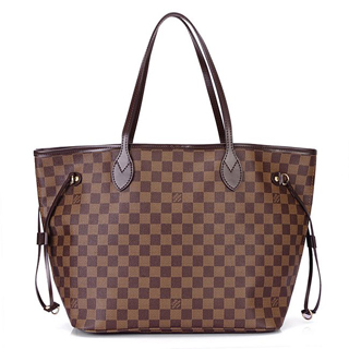 LOUIS VUITTON ルイヴィトン ダミエ-トートバック- ネヴァーフルMM エベヌ N51105